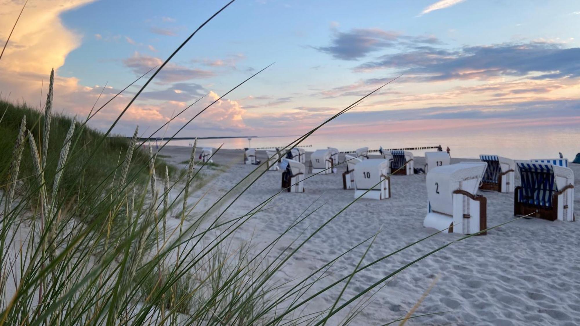 Ferienwohnung Strandkoje Дирхаген Экстерьер фото